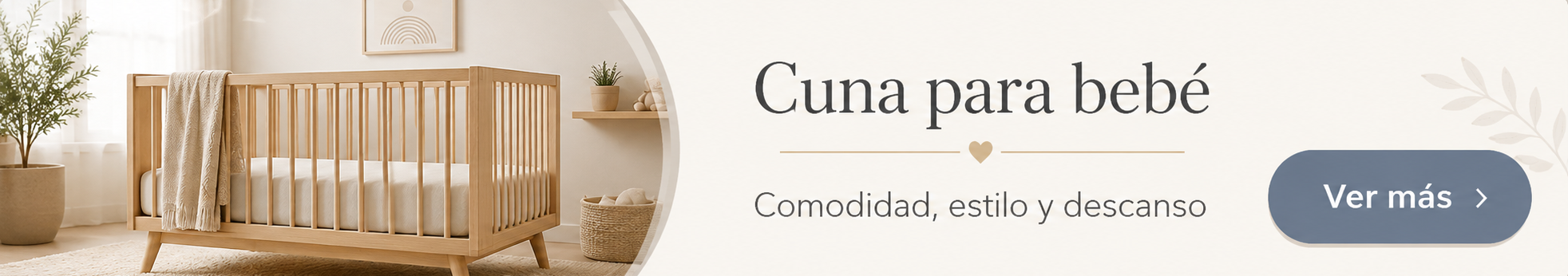Cuna para bebé disponible en oferta
